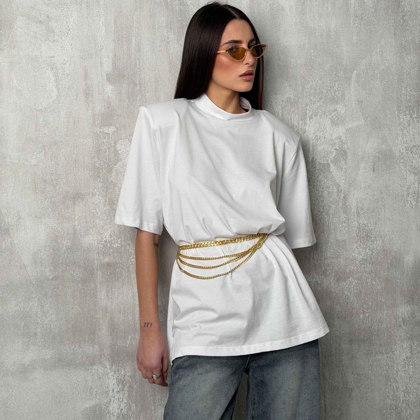 Maxi Maglia white