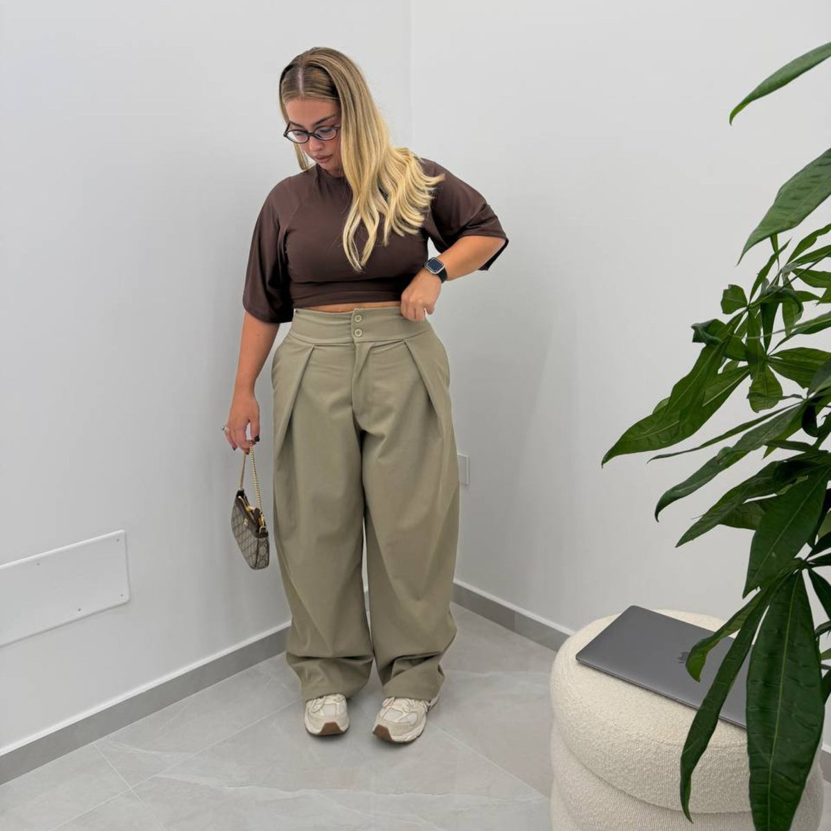 Pantalone Mod Z Beige