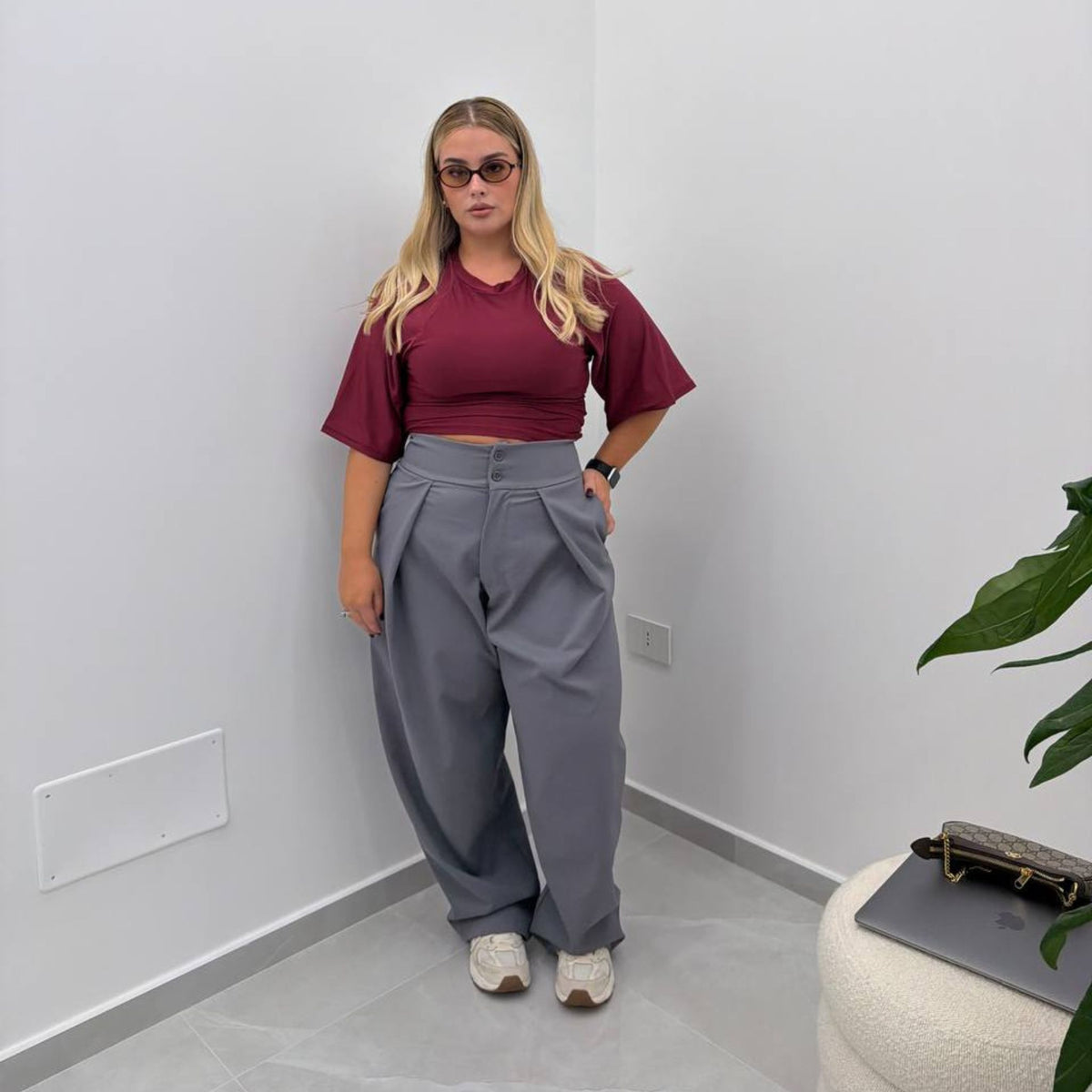 Pantalone Mod Z Grigio
