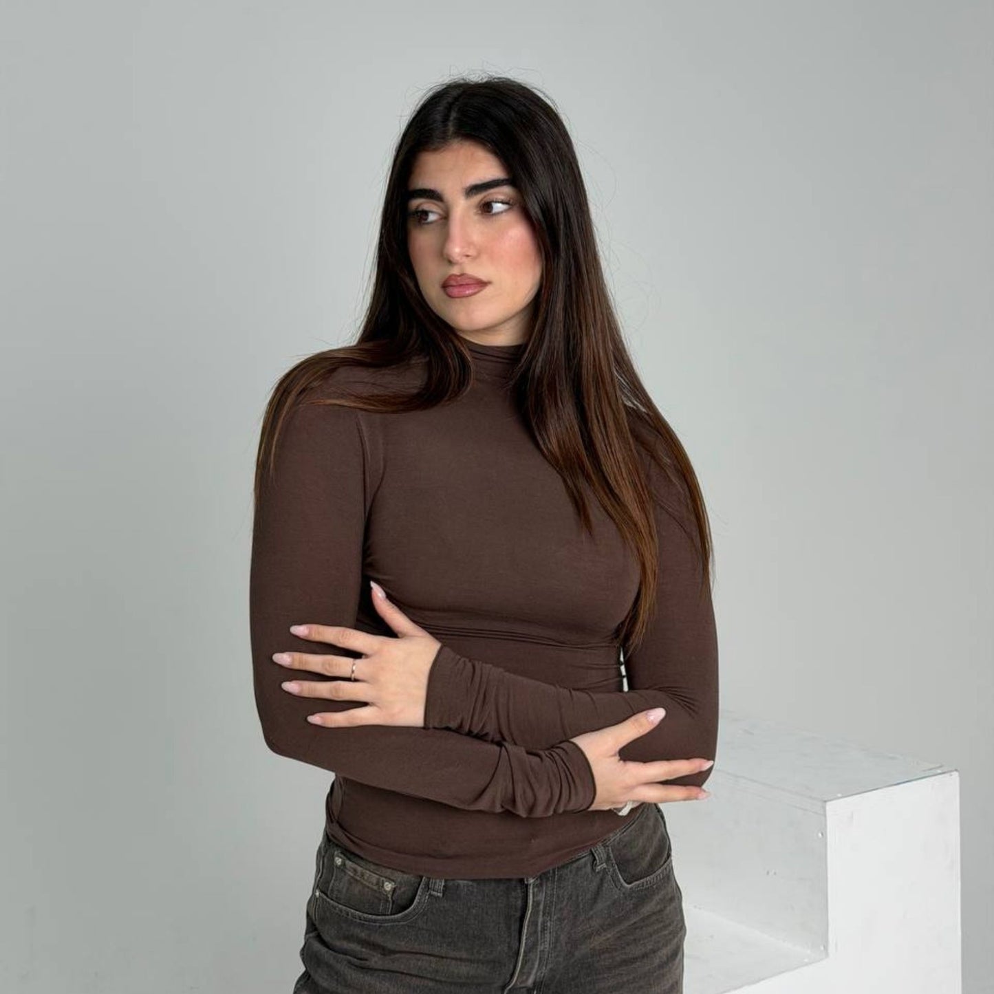 Maglia Second Skin Brown