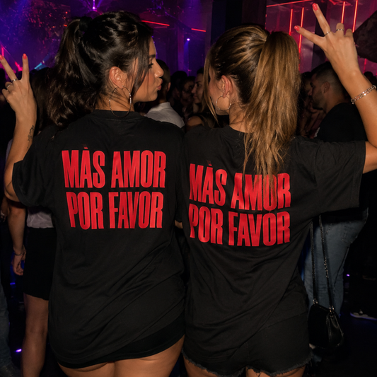 T-Shirt Más Amor Por Favor