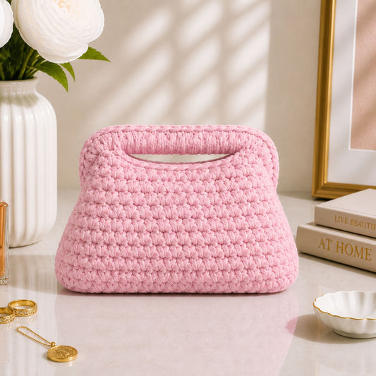 Clutch Pink 20CM - Realizzata a mano