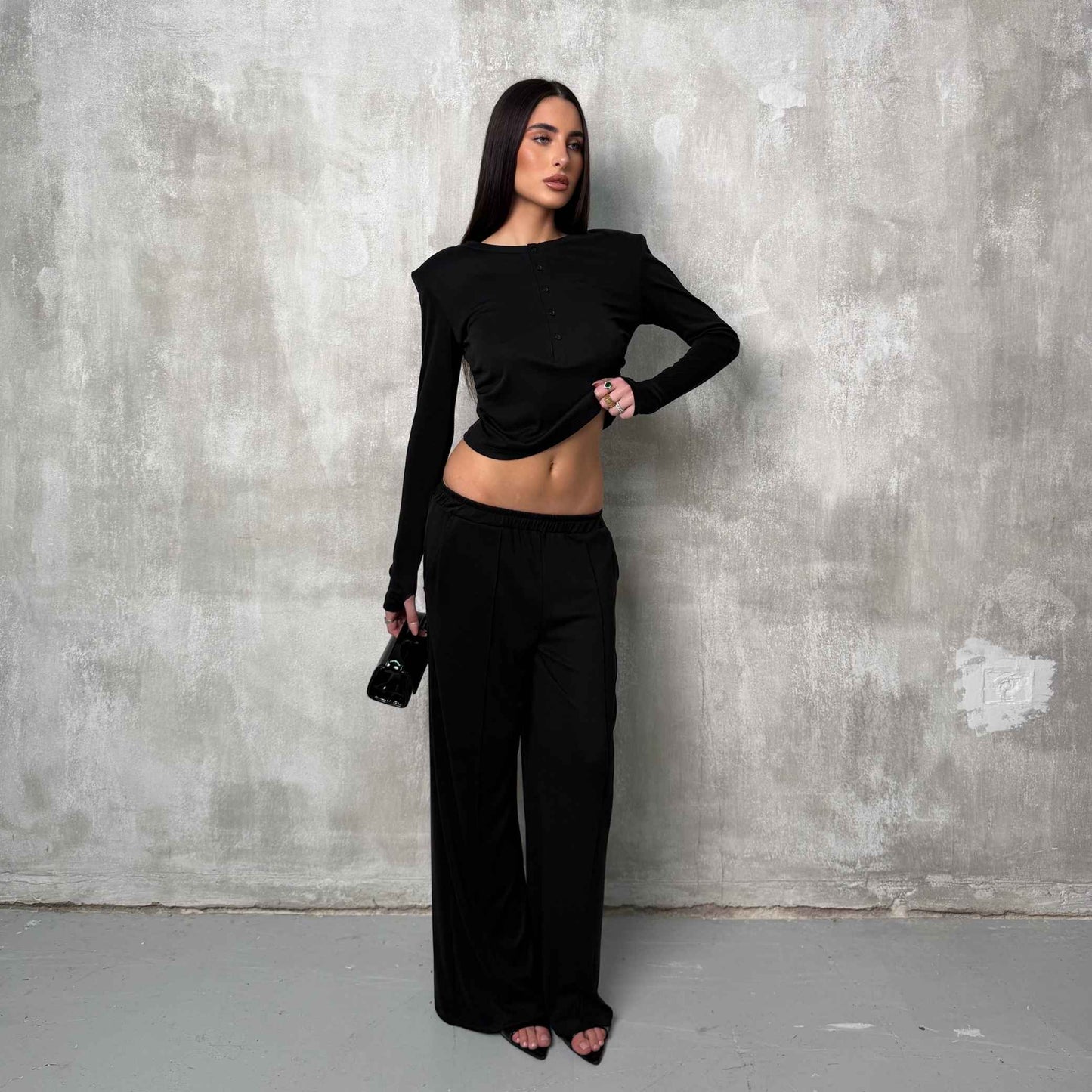 Coordinato Monday Black