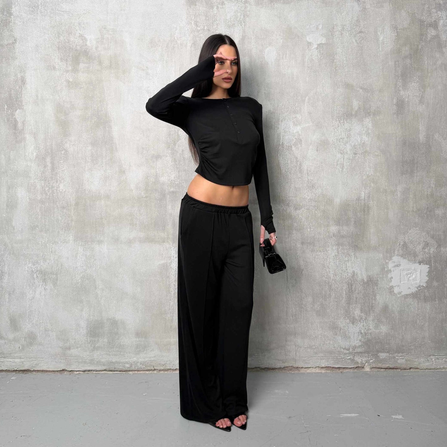 Coordinato Monday Black