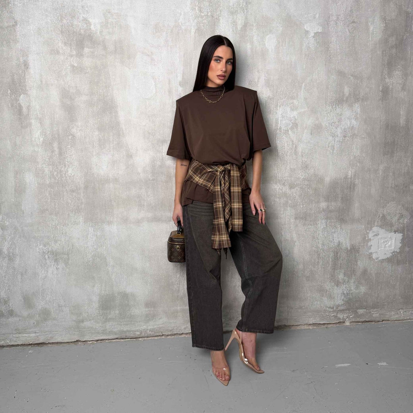 Maxi Maglia brown