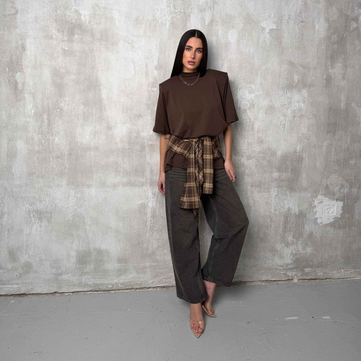 Maxi Maglia brown