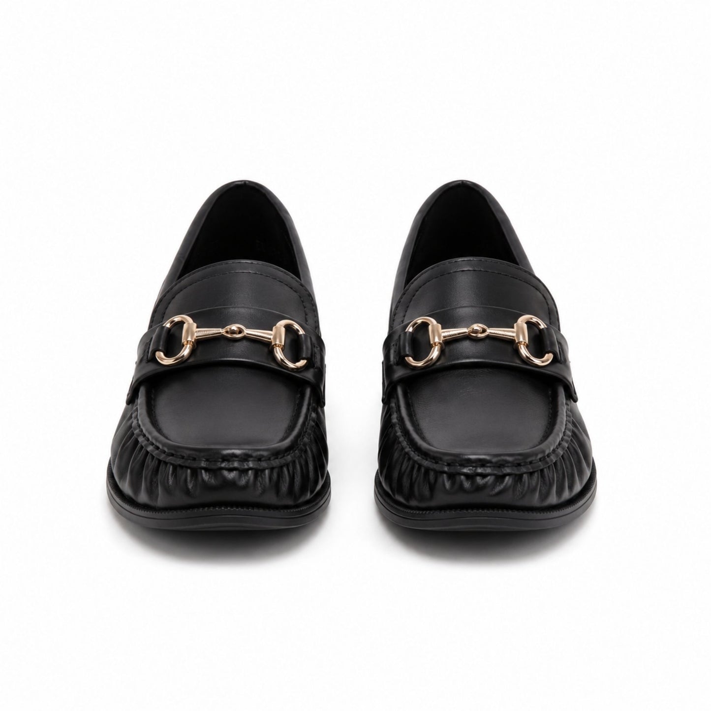 Mocassino in pelle nero