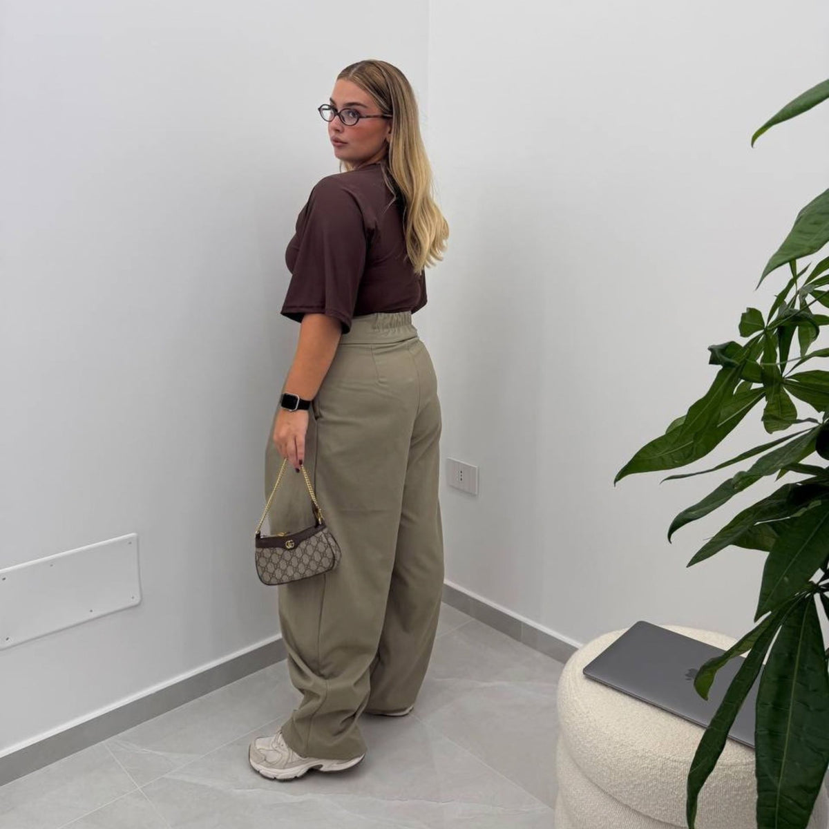 Pantalone Mod Z Beige