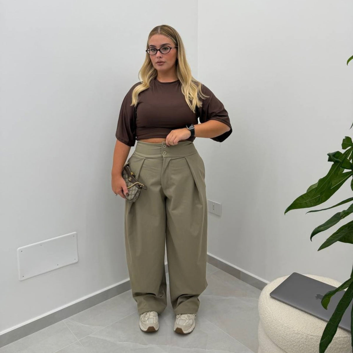 Pantalone Mod Z Beige
