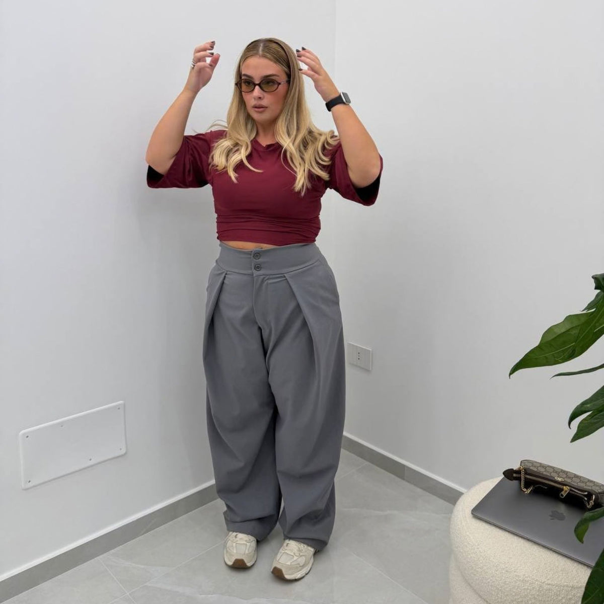 Pantalone Mod Z Grigio