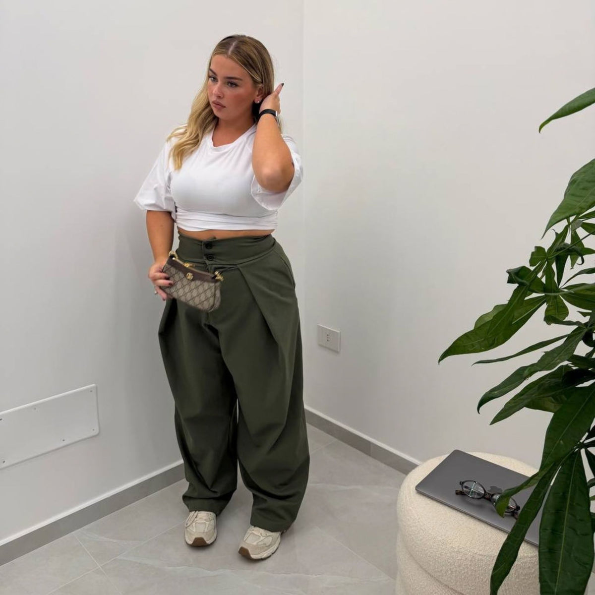 Pantalone Mod Z Verde
