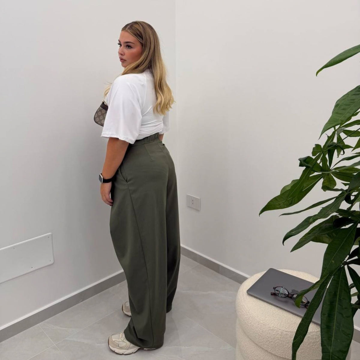 Pantalone Mod Z Verde