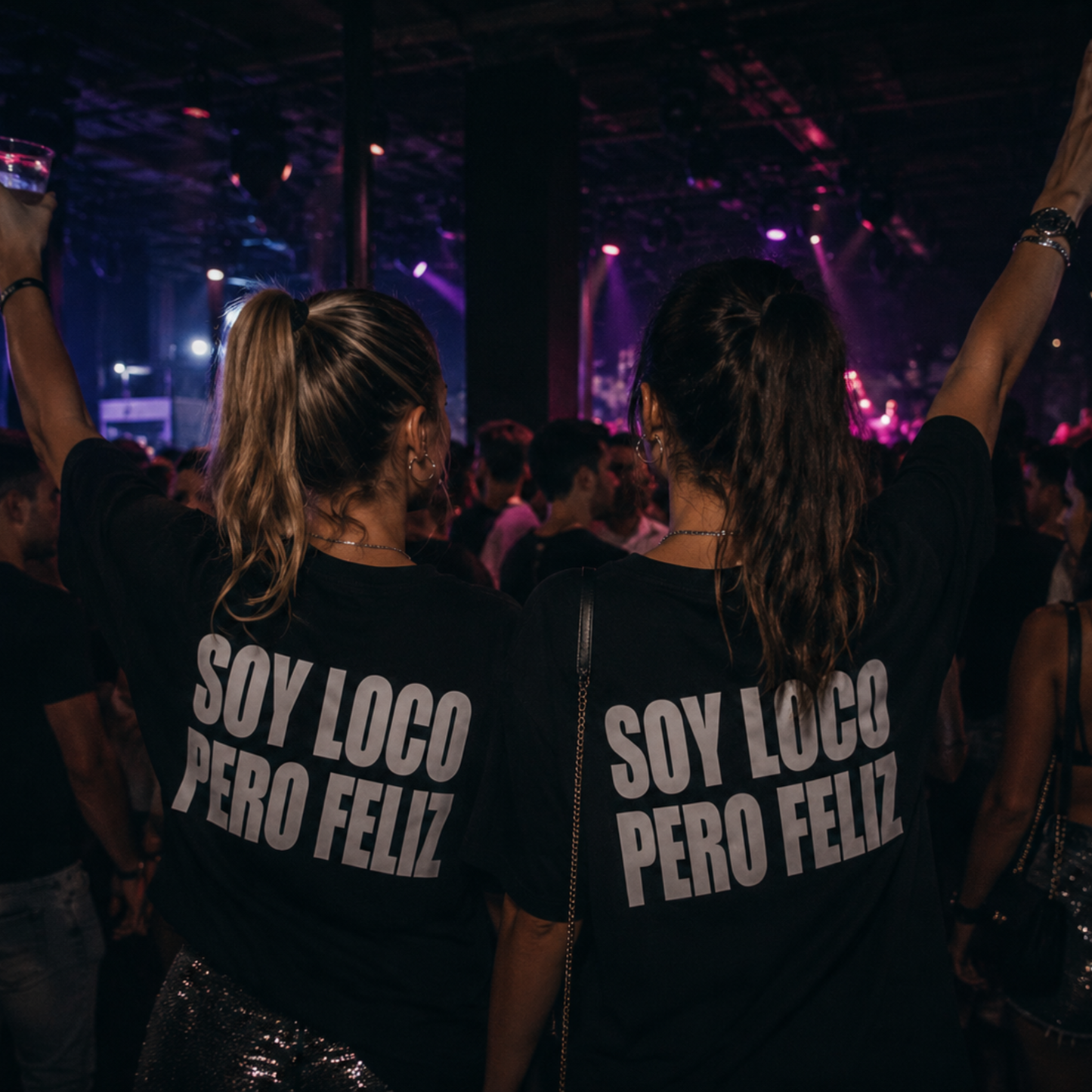 T-Shirt Soy Loco Pero Feliz