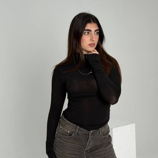 Maglia Second Skin Black