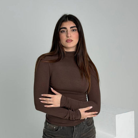 Maglia Second Skin Brown