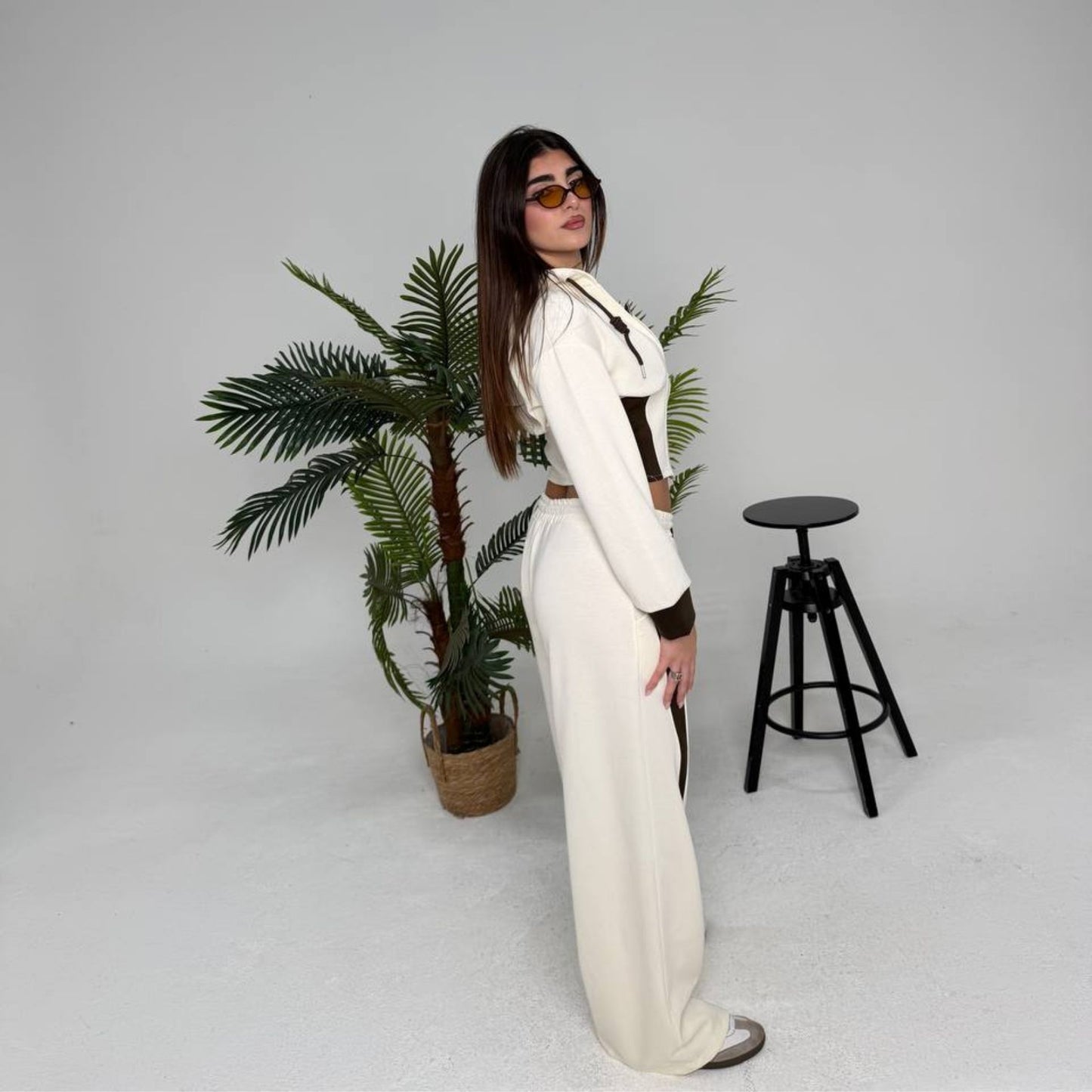 Cordset Bicolor White