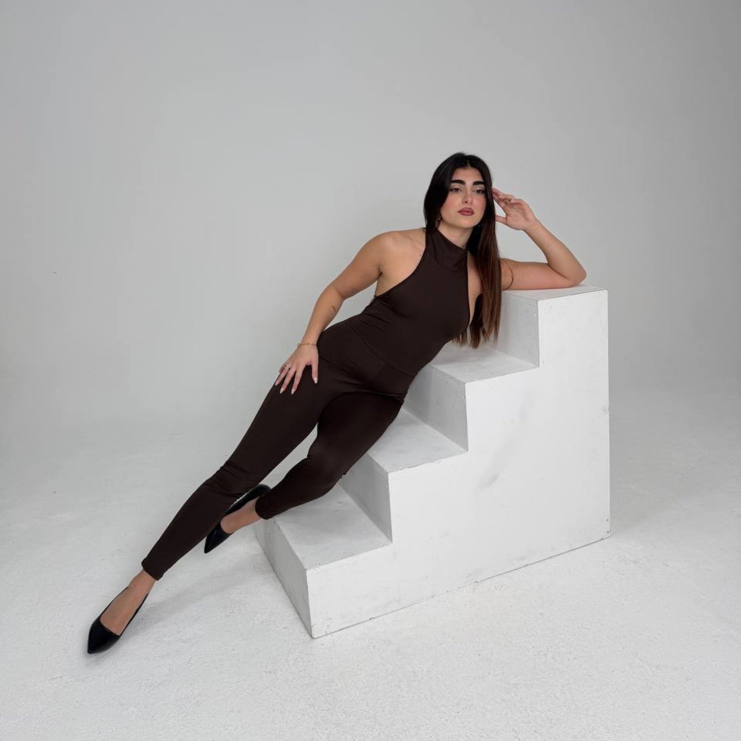 Jumpsuit Brown