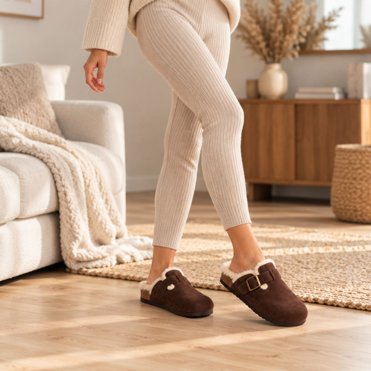 Sabot Winter Brown