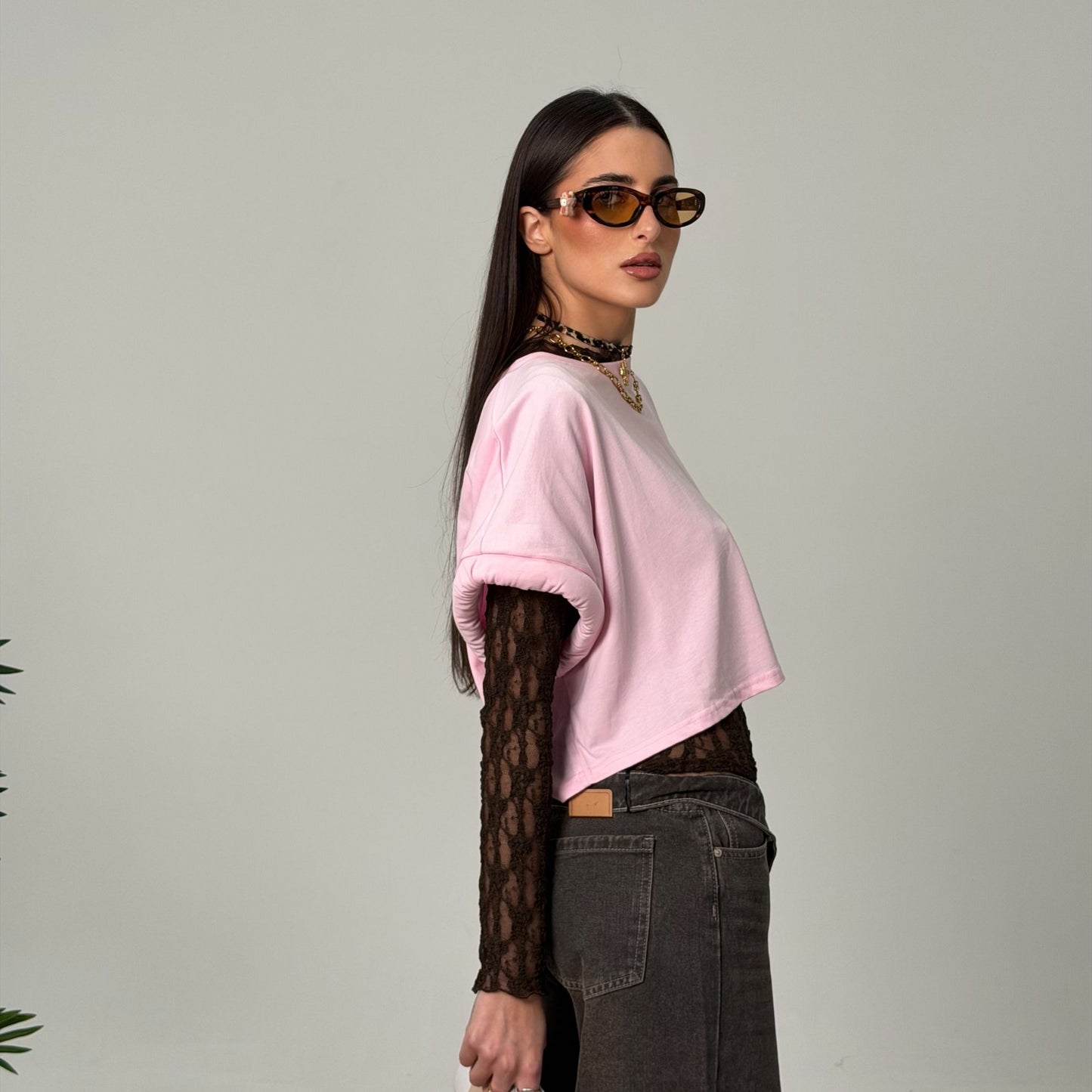 T-Shirt Crop Pink