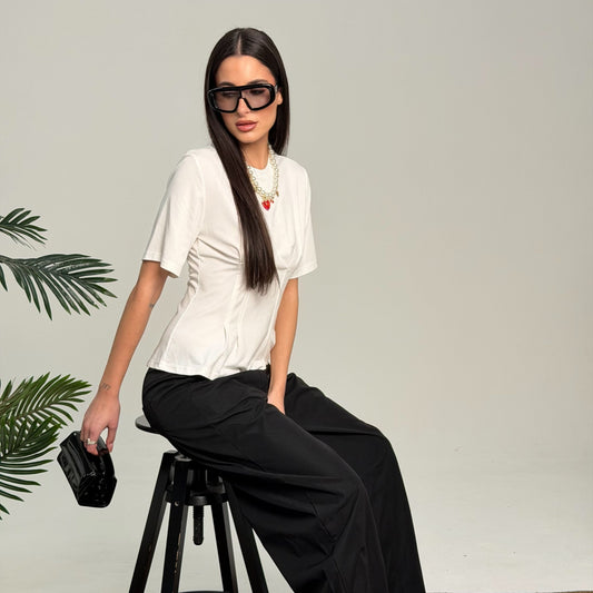 T-Shirt Crop Lumina
