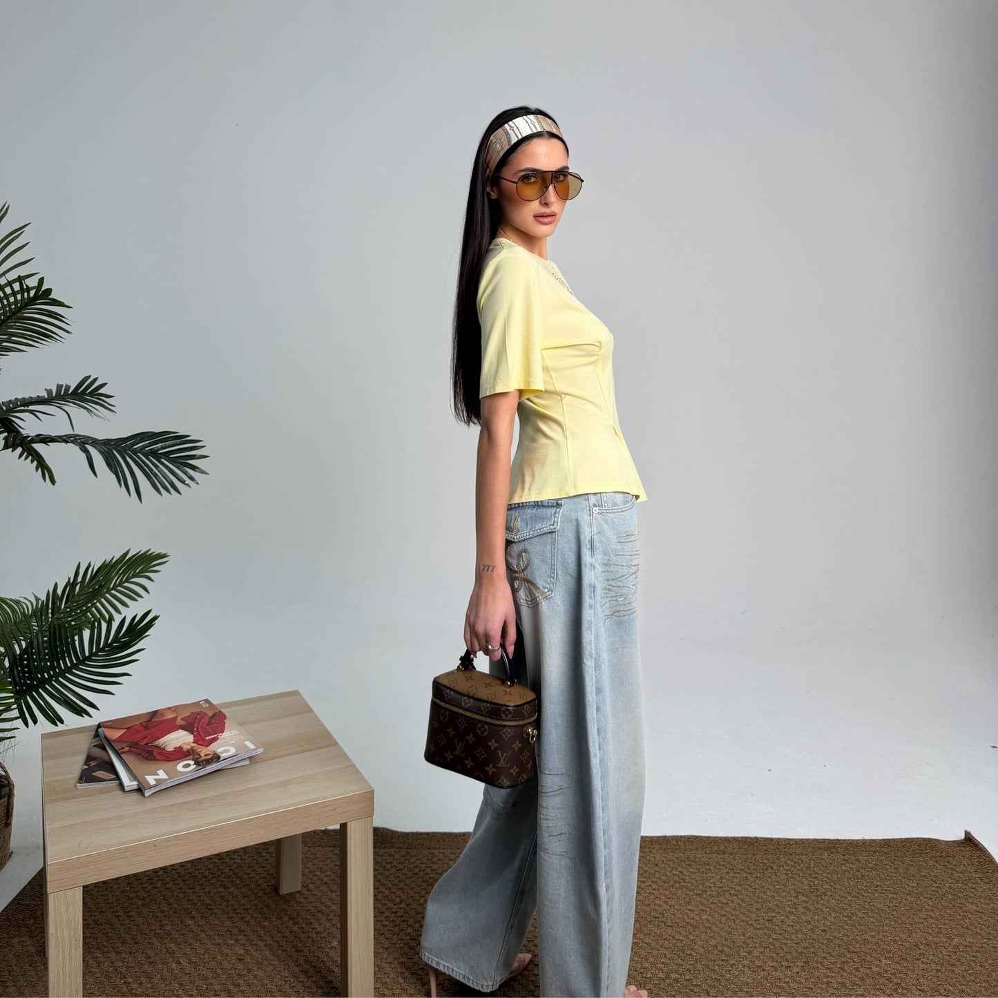 T-Shirt Crop Lumina