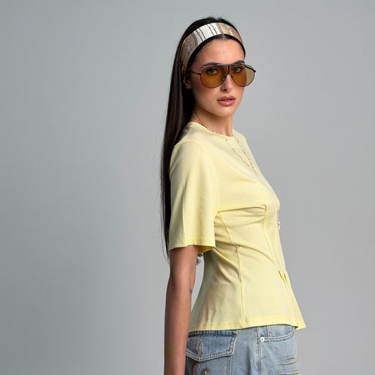 T-Shirt Crop Lumina