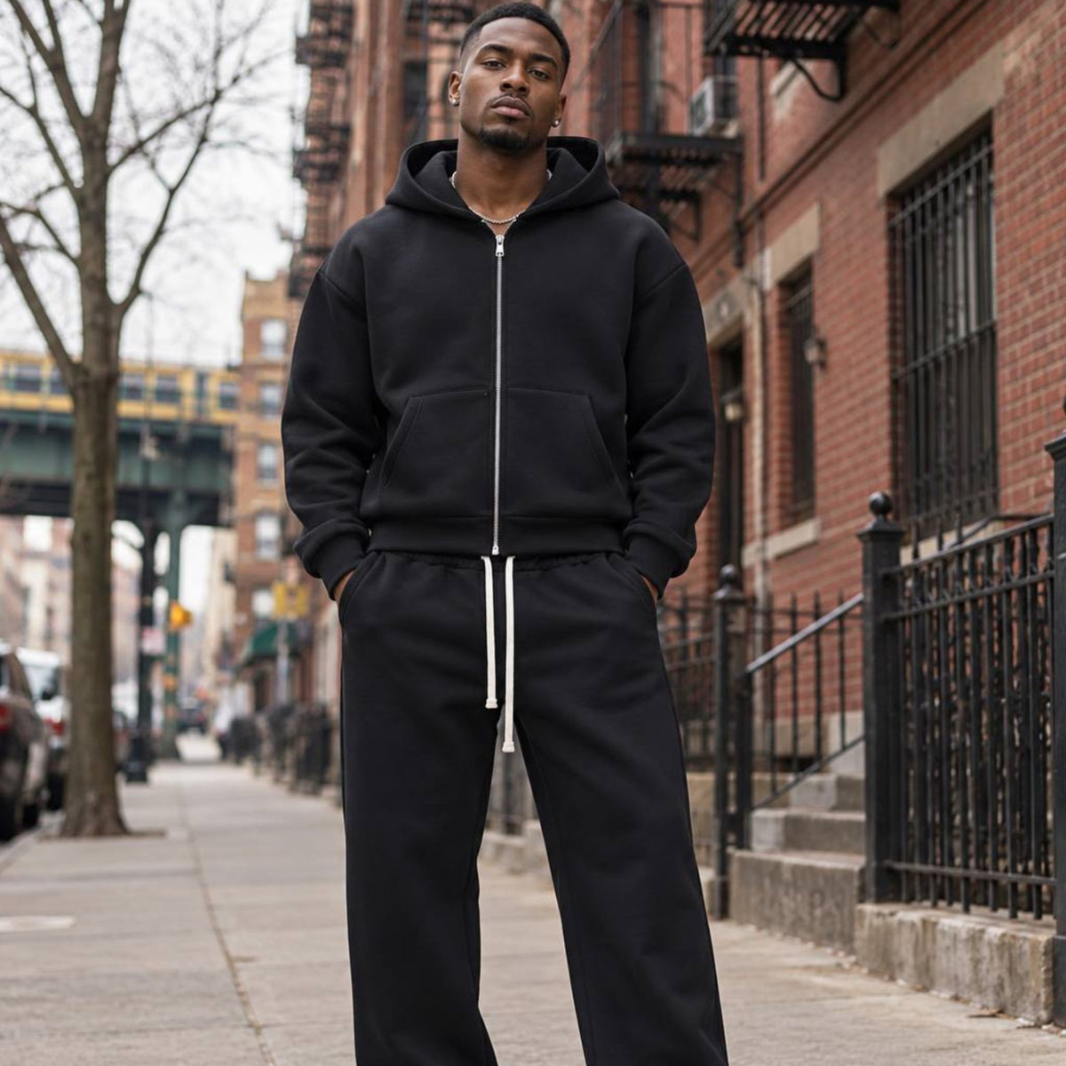 Tracksuite Urban Black