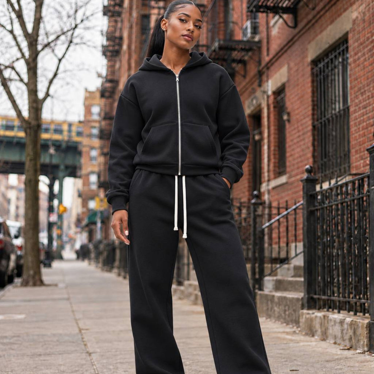 Tracksuite Urban Black