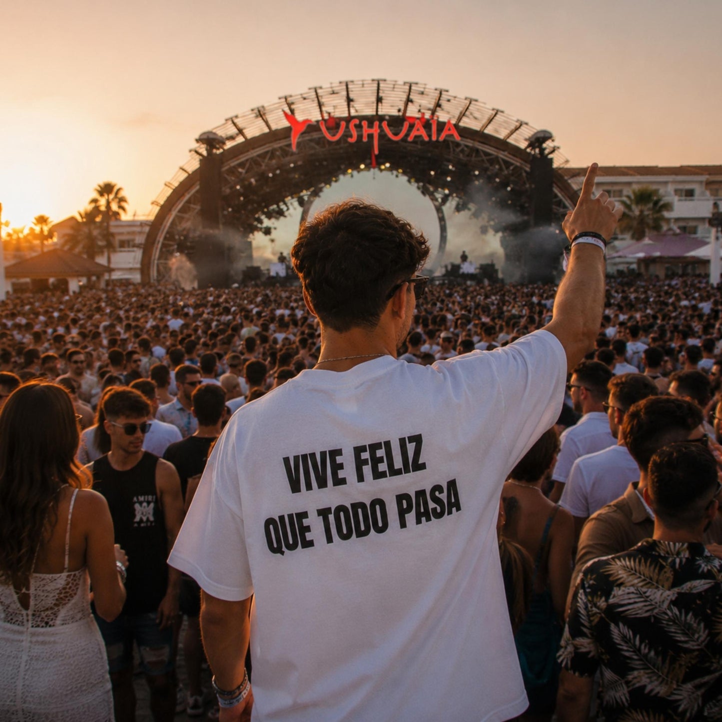 T-Shirt Vive Feliz