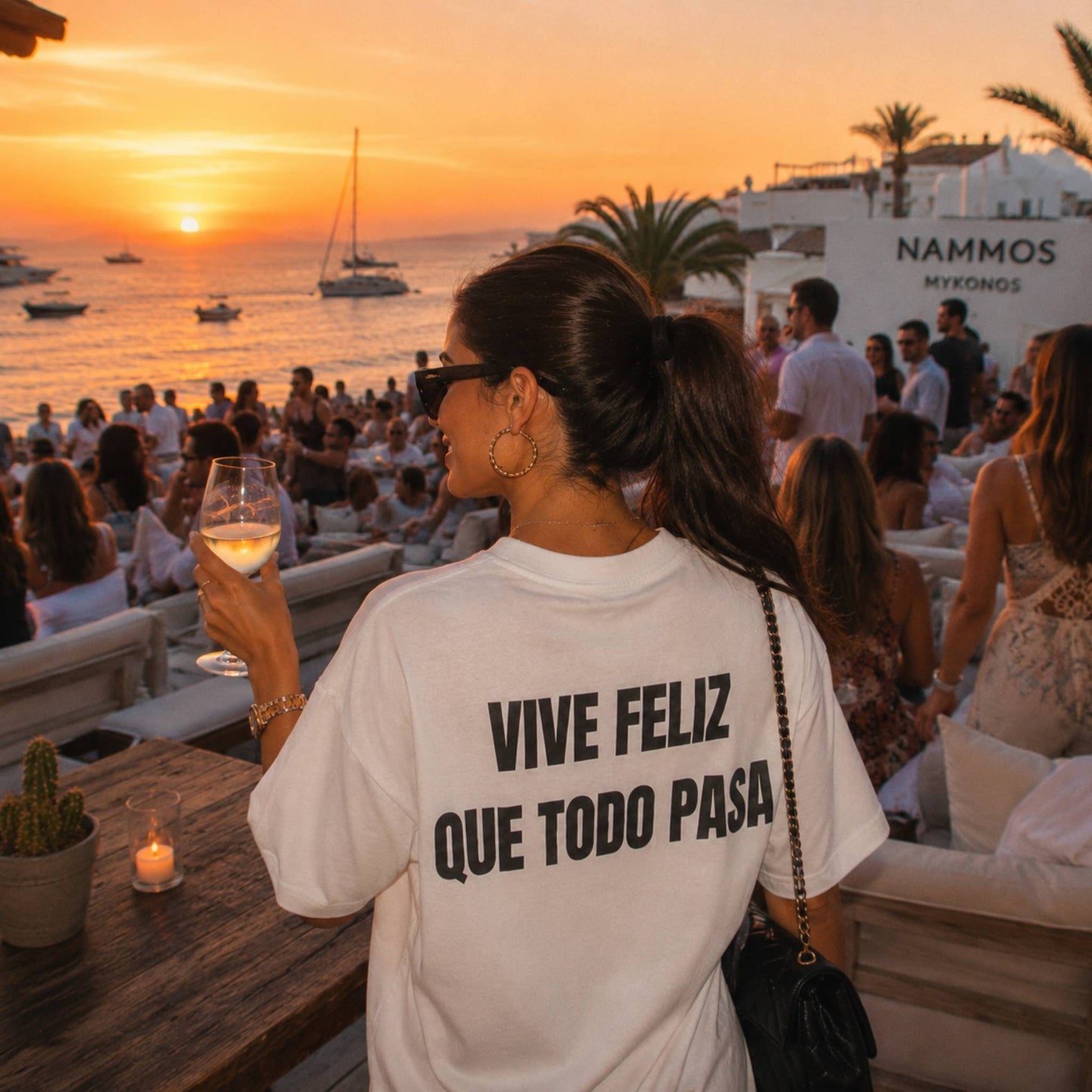T-Shirt Vive Feliz